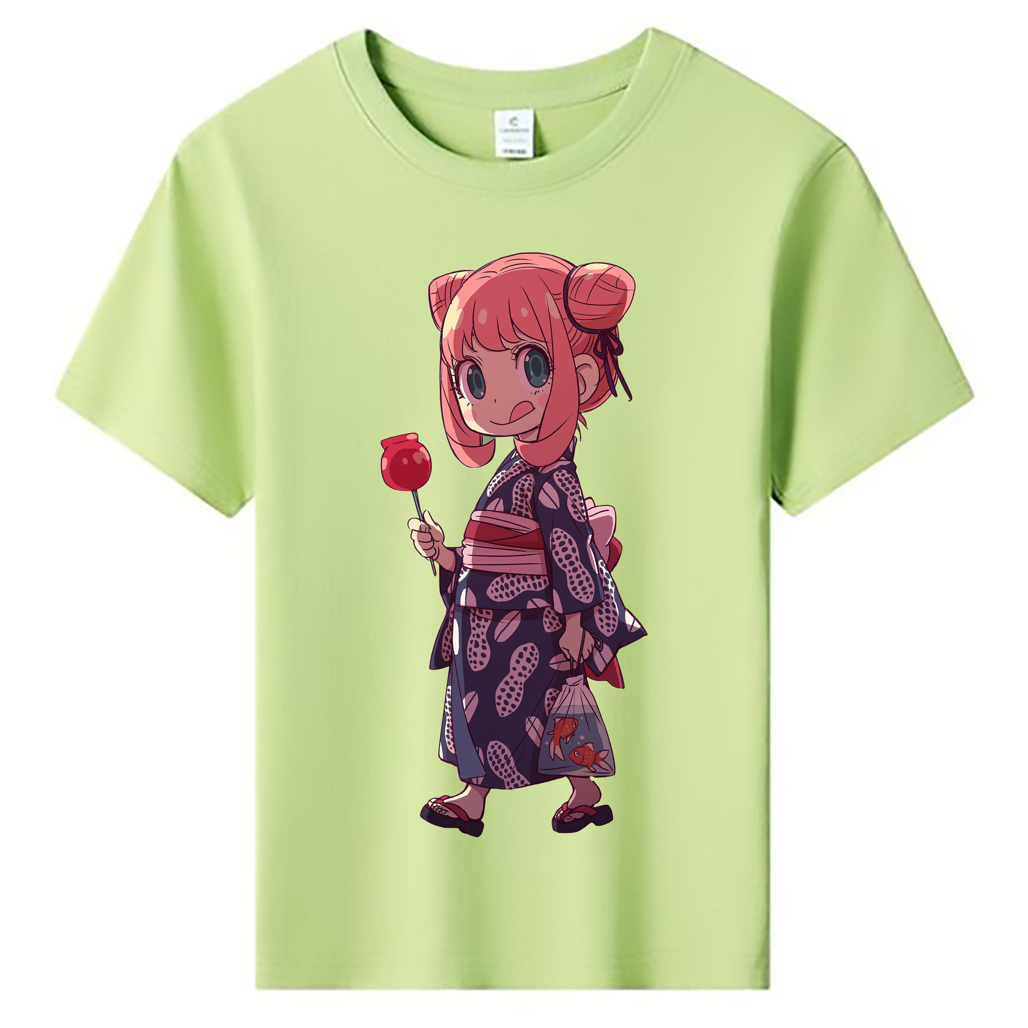 （画像用） SPY×FAMILY间谍家家酒 綿100％キッズTシャツ（フロントプリント）